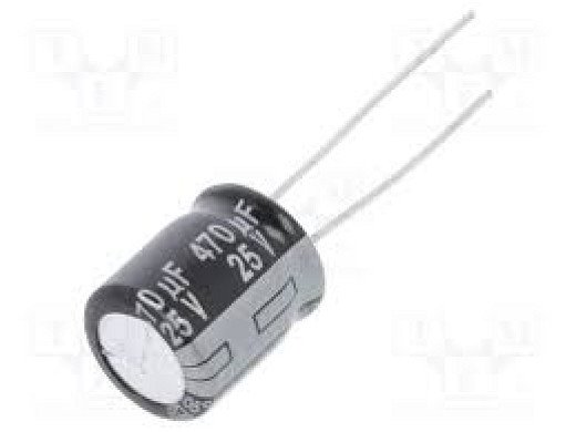 Кондензатор електр.470MF 25V  105'C с нисък импеданс