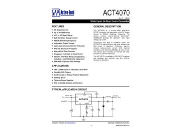ACT4070YH-T SOP-8