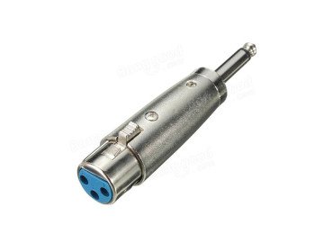 ADAPTER CANON FEMALE TO 6.3MM MONO JACK