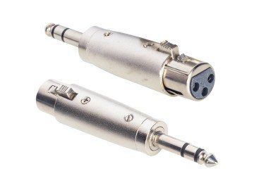ADAPTER CANON FEMALE TO 6.3MM STEREO JACK