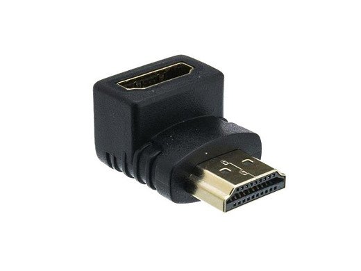 Букса ADAPTER HDMI/FEMALE-HDMI/MALE 90 grad