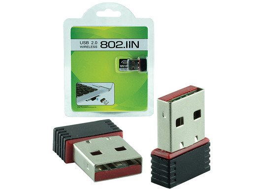 Адаптер ADAPTER WIFI USB mini  150Mbps 802.11N WIFI7601