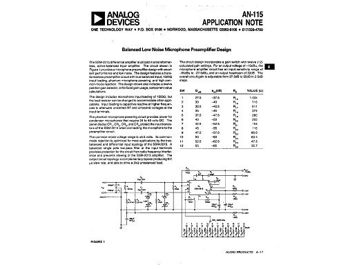 Интегр.схема  AN115