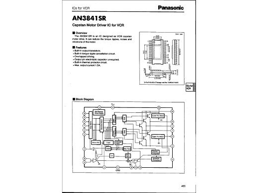 Интегр.схема  AN3841SR SO-24