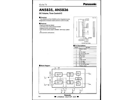 Интегр.схема  AN5836