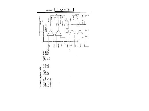 Интегр.схема  AN7177