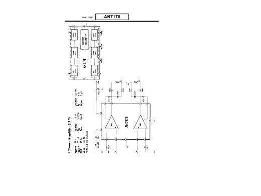 Интегр.схема  AN7178