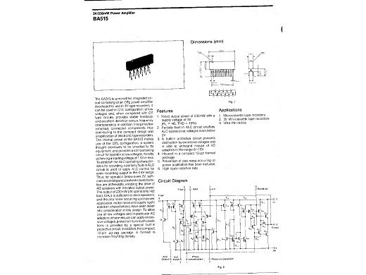 Интегр.схема  BA515