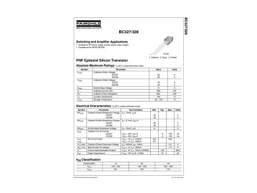 Транзистор BC327 -25