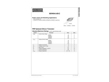 Транзистор BDW94C