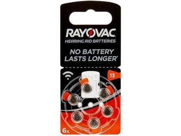 BP ZA13 1.45V RAYOVAC pack-6pcs