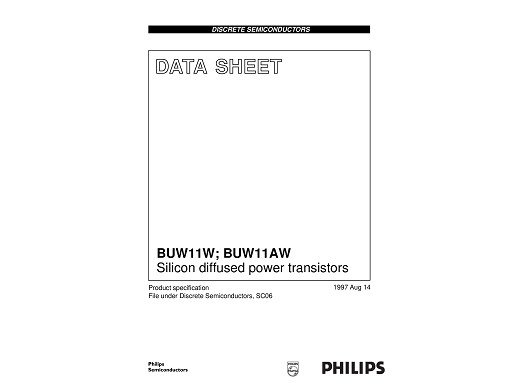 Транзистор BUW11A