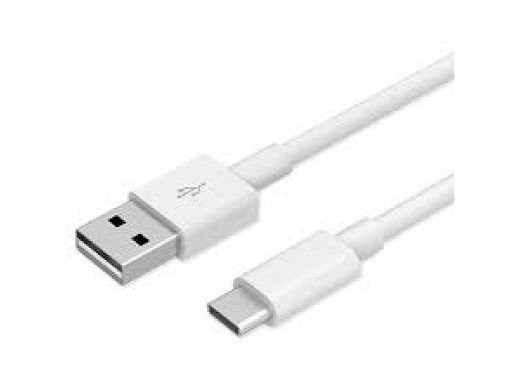Кабел USB 3.1 to TYPE- C бял 2.1A