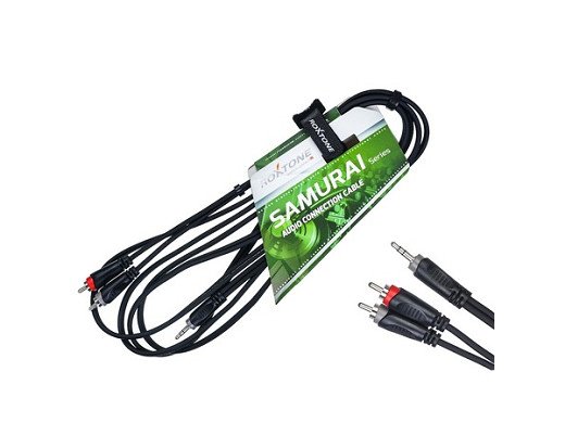 Кабел CABLE 2RCA-3.5 STEREO JACK 1.5m SLX-857