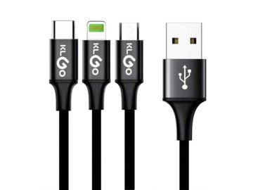 CABLE 3 IN 1 USB-Micro+C-type+Iphone S687