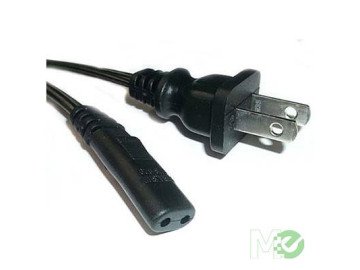 Захр.кабел CABLE AC 2x0.75 2 PIN ws-029