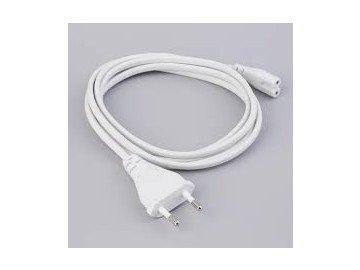 CABLE AC 2x0.75mm2 2m White