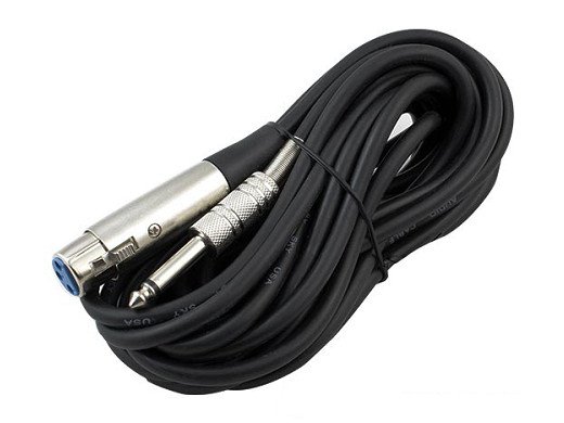 Кабел CABLE CANON Female Socket to 6.3 mm Mono Jack