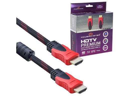 Кабел HDMI-HDMI 5M блистер