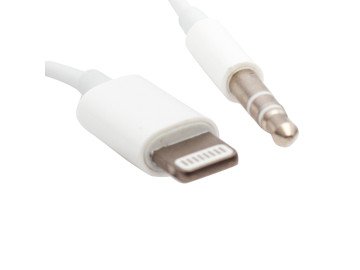 CABLE IPHONE LIGHTNING TO 3.5 mm AUX STEREO JH-023