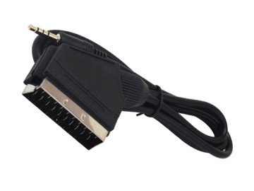 CABLE SCART-3.5mm 4 pins 1.2m