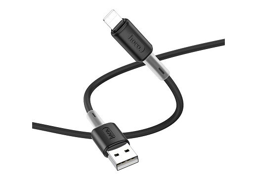 Кабел CABLE SILICON USB to IPHONE 1.0m 6A