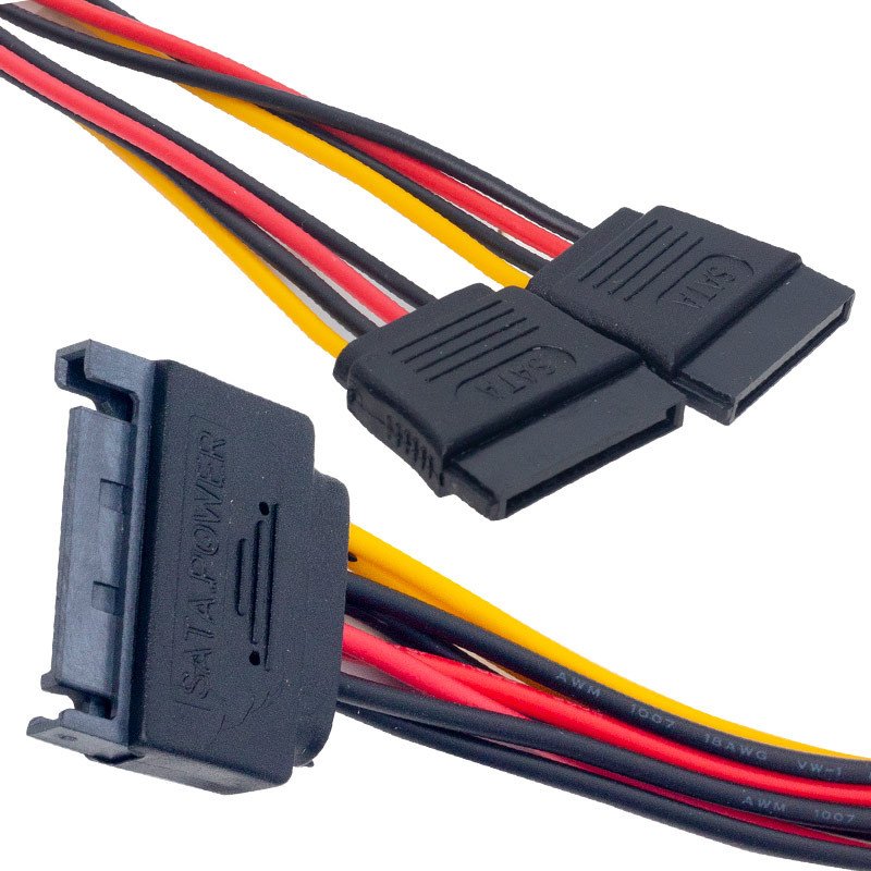 Кабел Конвертор Sata To 2 Sata Multiplexer - КСП Електроникс