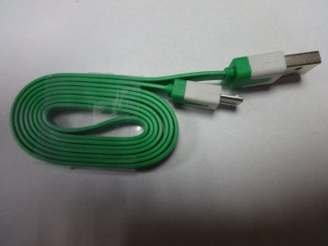 CABLE USB - MICRO USB GREEN