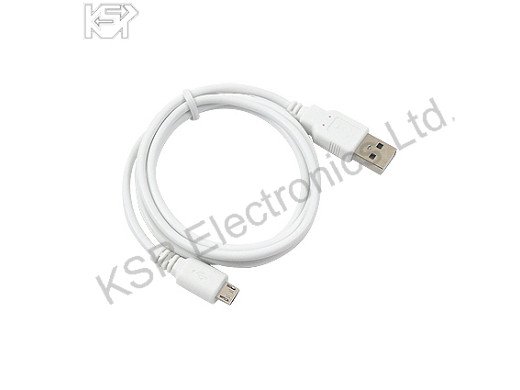 Кабел CABLE USB - MICRO USB WHITE