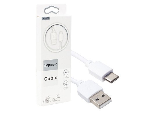 Кабел  USB-USB TYPE-C 1.5m 2.1A