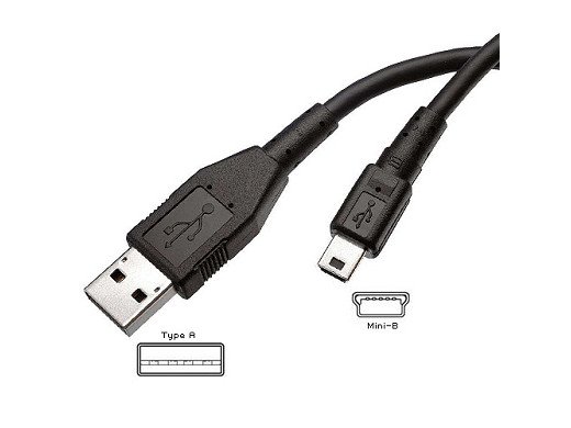 Кабел USB A -MINI USB 5Pin