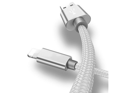 Кабел CABLE USB-LIGHTNING IPHONE 1.0m 2.4A