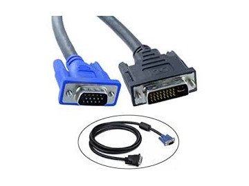 CABLE VGA male  - DVI 12+5 male 1.5m