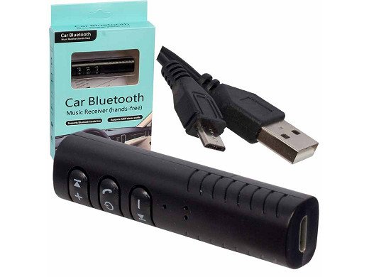 Адаптер безжичен за Bluetooth приемник за кола 3,5 мм AUX Аудио