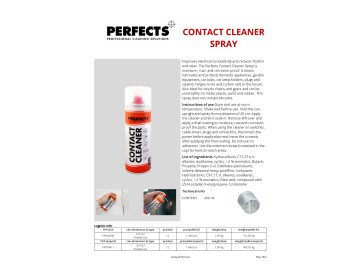 СПРЕЙ ЗА ПОЧИСТВАНЕ НА КОНТАКТИ  200ml
