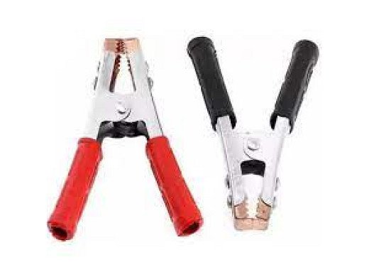 Съединител тип крокодил комплект 2 бр. 155mm RED&BLACK