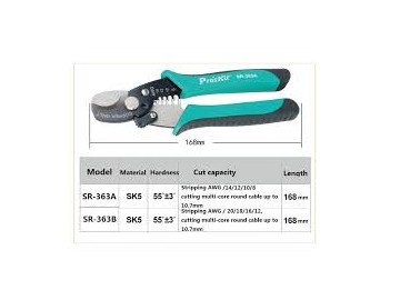Cutters Plier SR363B 2IN1