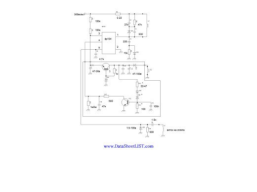 Интегр.схема  DP104C