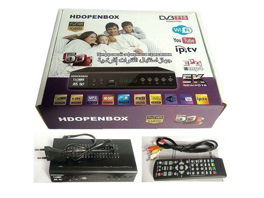 Цифров ефирен DVB-T/T2 HD приемник,HDMI + 6 RCA -изхода, HDOpenbox DVB-T15