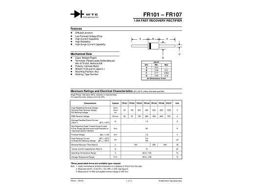 Диод FR104