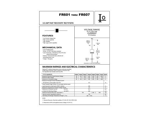Диод FR604