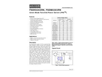 Интегр.схема  FSDM0265RN   DIP-8