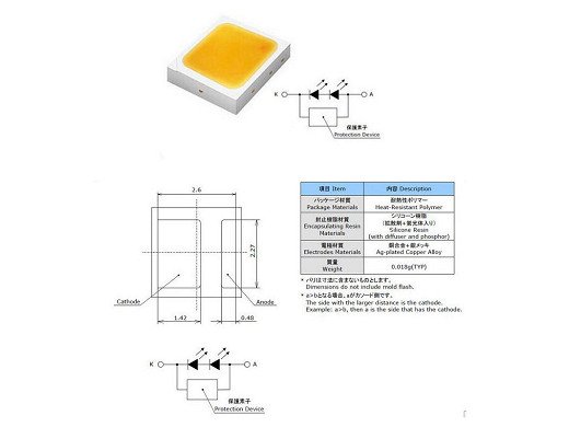 Светодиод  3030 3V 1.8W