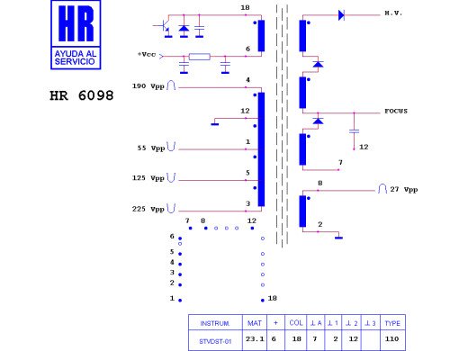 ТХО за телевизор HR6098