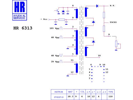 ТХО за телевизор HR6313