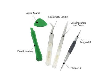 КОМПЛЕКТ ЗА РЕМОНТ НА GSM И ЛАПТОП 8 ЧАСТИ