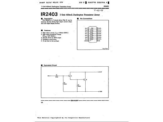 Интегр.схема IR2403 DIP-16