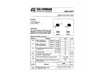 Тиристор IX0402DE TO202