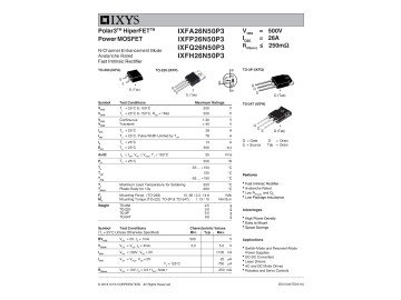 IXFQ26N50P3 TO-3P