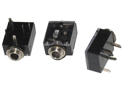 Букса JC-128 3.5mm Stereo Socket pin